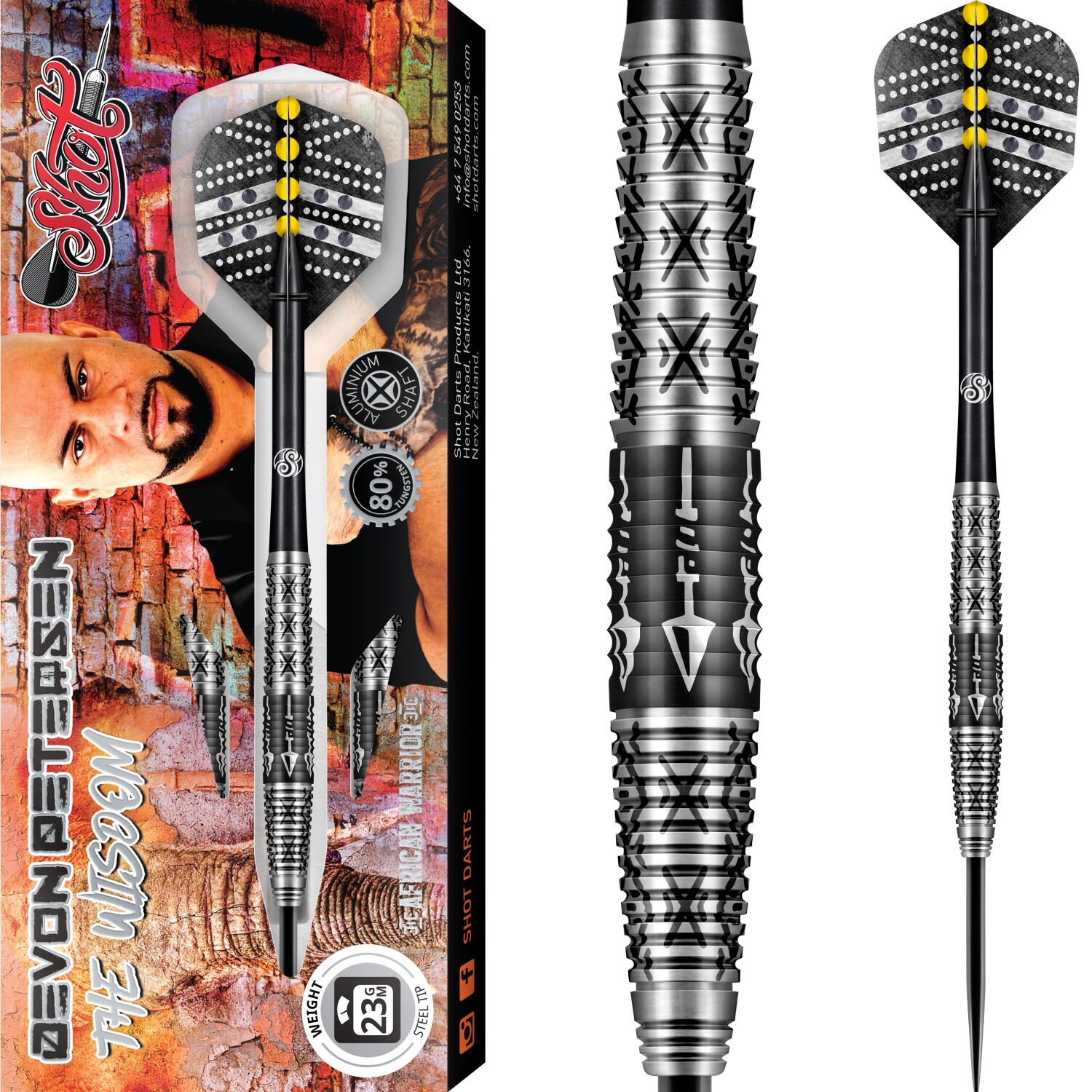 Выстрел - Девон Петерсен Мудрость - Steeldart 14890₽