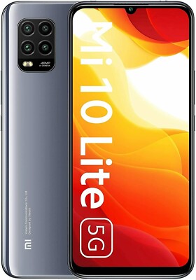 Xiaomi Mi 10 Lite 5G (Dual SIM) - 64GB - Grey (Unlocked