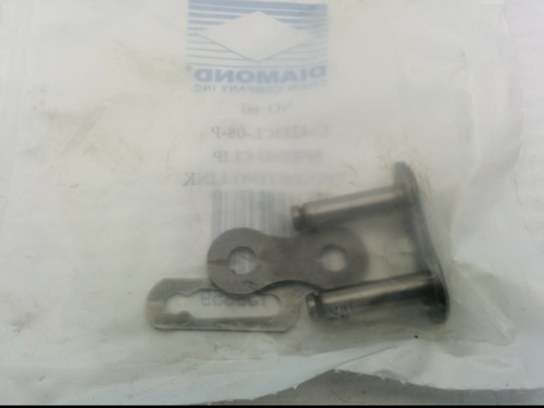 DIAMOND CHAIN CO. C-4233CL-08-P CONNECTING LINK, SPRING CLIP, NO. 60, NIB - Picture 3 of 4