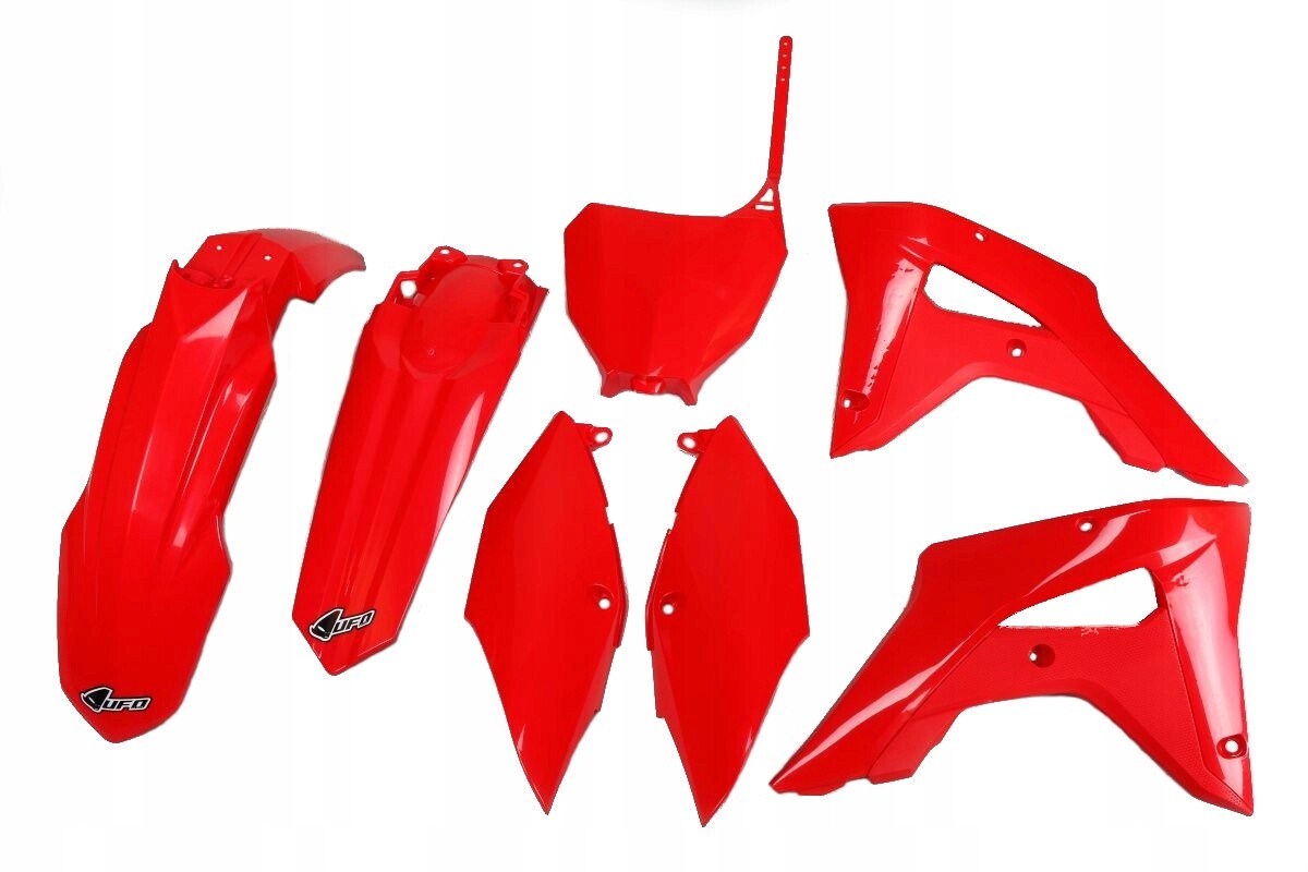 Carénage Honda CRF 250RX 2019 2020 2021 plastique rouge enduro