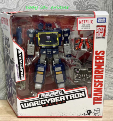 Takaratomy War For Cybertron Wfc-14 Decepticon Soundwave Action