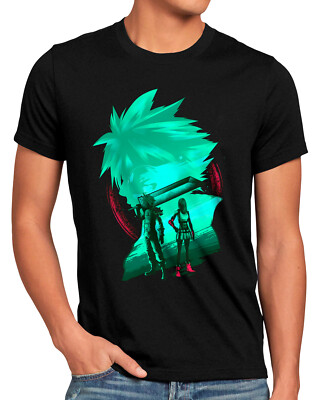 Fantasy Team Herren T-Shirt anime cloud choco-bo sephiroth