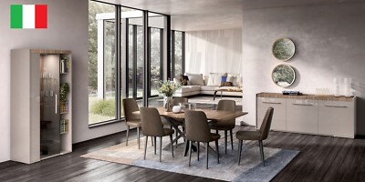 ESF Nora 9 Piece Dining Room Set Made in Italy by Status Italy