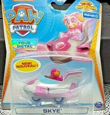 SKYE Paw Patrol Mighty Pups Super Paws TRUE METAL Vehicle 2019 New