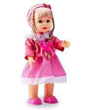 Walking Doll 17" Sonic Control Baby Singing Talking Girl Sleep Blonde Princess