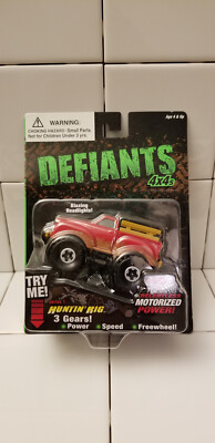 DEFIANTS 4X4 NIB Red Huntin  Rig Truck