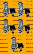 5 Tubular Cam Lock 1-1/8" 180° RV Camper Toolbox REMOVABLE key Non-retaining