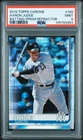 2019 Topps Chrome Baseball AARON JUDGE Prism Refractor #100 PSA 9 MINT