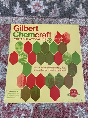 Vintage Gilbert Chemcraft Portable Action-lab