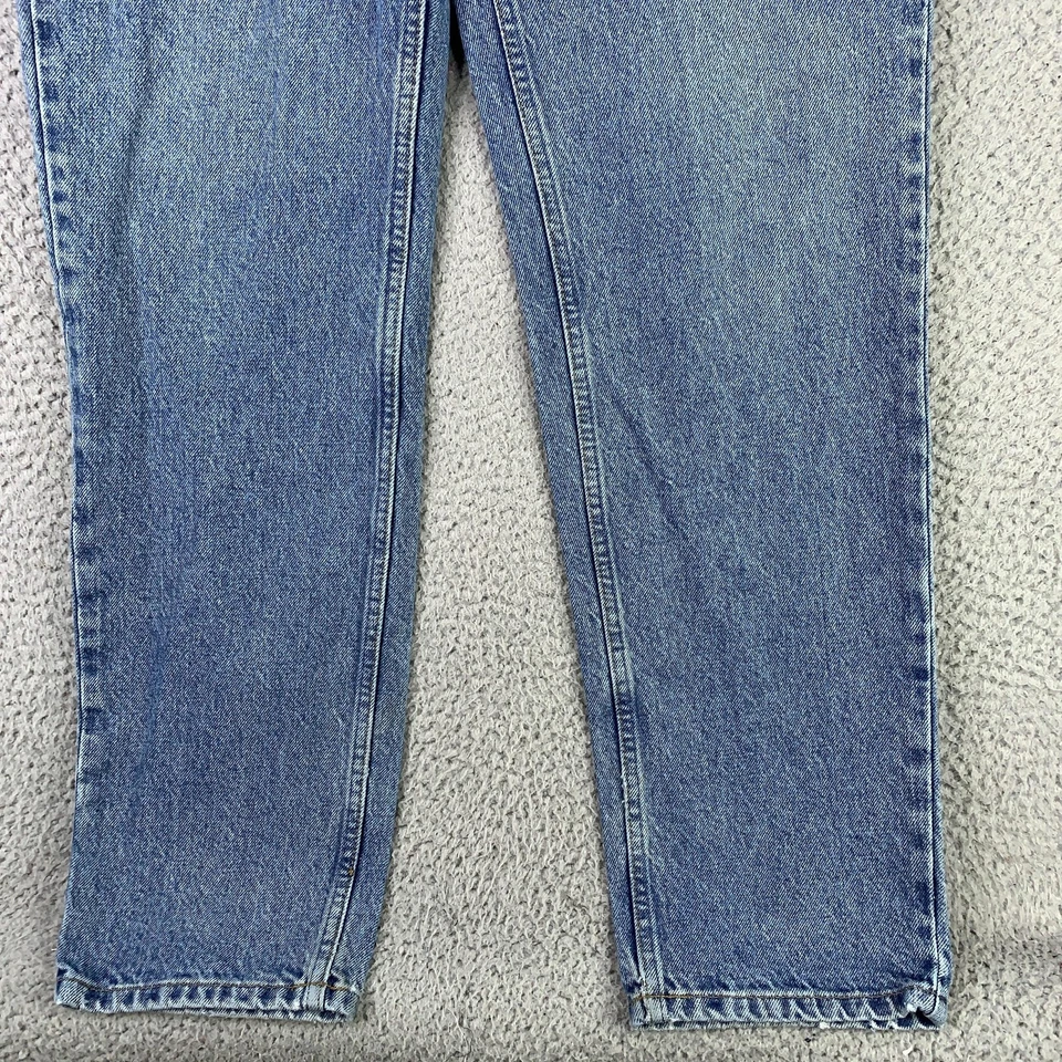 Vintage Gap Jeans Mens 32x34.5 Blue Denim Easy Fit Straight Leg High Rise 90s - Image 3 of 4