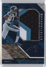 2016 Panini Unparalleled Jumbo Blue Memorabilia 12/25 Devin Funchess #46 0g4