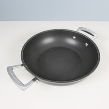 Le Creuset Toughened Non-Stick 24cm Shallow Casserole Pan Saute / Wok