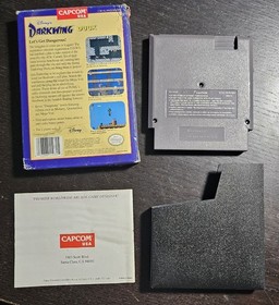 Darkwing Duck Cib Nes Nintendo Complete