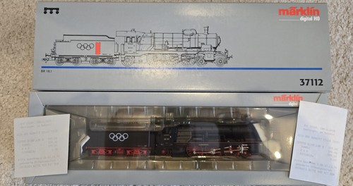 Märklin H0 37112 Dampflok DB digital Sound OVP Kassenzettel Sammlerstück | Condition: Neu