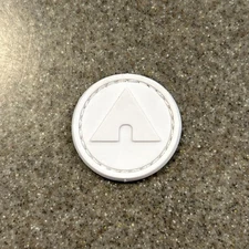 RARE Airwalk Skateboarding Shoes Apparel Logo Badge Sew On Rubber Patch Logo VTG