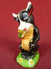 VINTAGE 1930s DISNEY FERDINAND the BULL BISQUE 3" FIGURE JAPAN