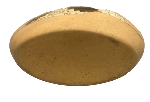 REPAIRED Vintage Mimi of Ruidoso New Mexico Pueblo Silhouette Cutout Vase - 90's - Picture 8 of 12