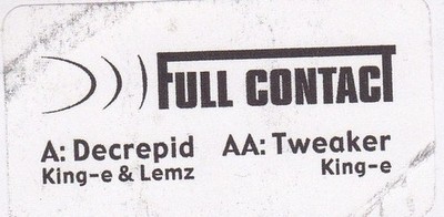 King-E - Decrepid / Tweaker, 12'', (Vinyl)