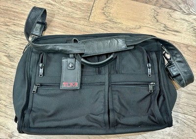 TUMI Alpha 3 Organizer Briefcase Laptop Business Travel Bag - Ballistic Nylon