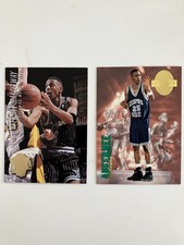 Lot Of 2 Anfernee Hardaway 1993-94 Memphis State Orlando Magic Trading Cards