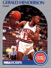 1990-91 Hoops #106 Gerald Henderson