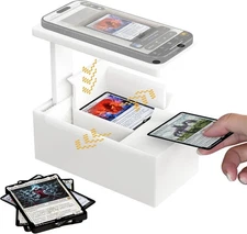 2025Newly Upgraded Trading Card Scanner with 3 Color Modes LED Magnetic Light, M
