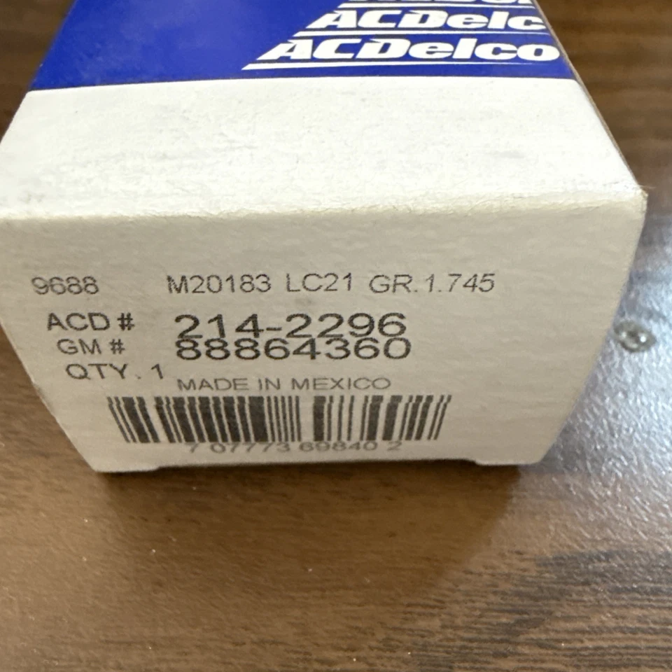 Válvula PCV ACDelco 214-2296 para Chevrolet Cavalier Celebrity Lumina 85-09 Foto 2 de 4