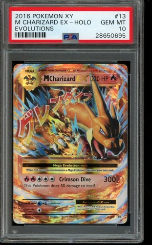 M Charizard-EX graded PSA 10 for sale on eBay