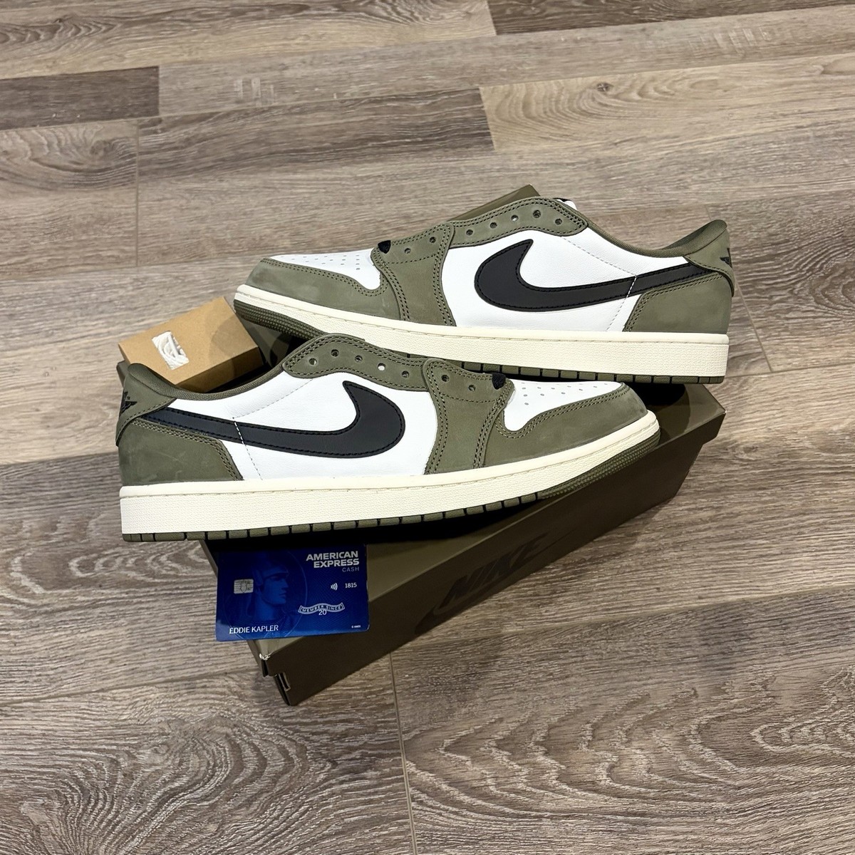 NIKE AIR JORDAN 1 HQ6998-200 スニーカー Air Jordan 1 Low OG 'Medium Olive' (HQ6998-200) Multiple Men's