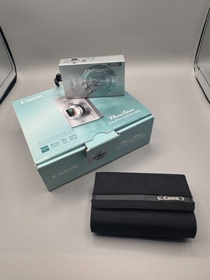 Canon PowerShot ELPH 520 HS Digital Camera - Silver, Box & Genuine