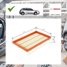 Bosch Luftfilter FIAT STILO (192_) 1.9 JTD (192_XE1A)