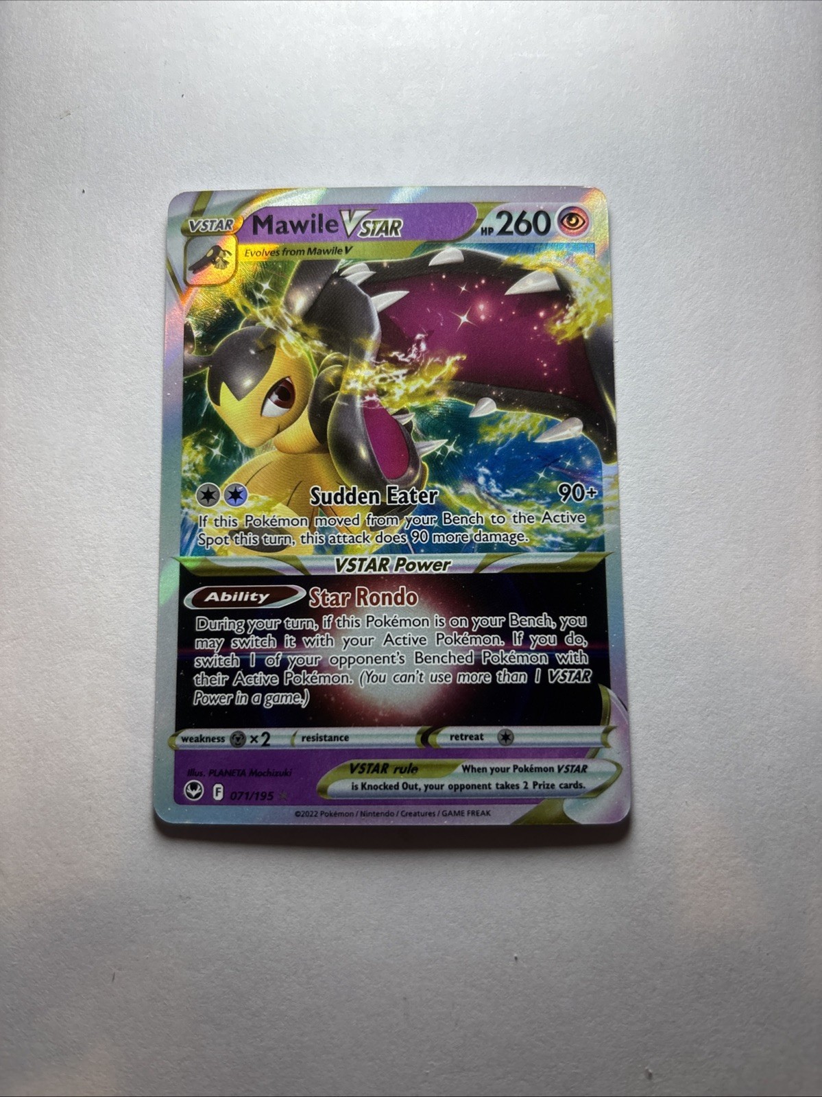 Mawile Vstar - 071/195 Silver Tempest Ultra Rare Pokemon - NM/MINT