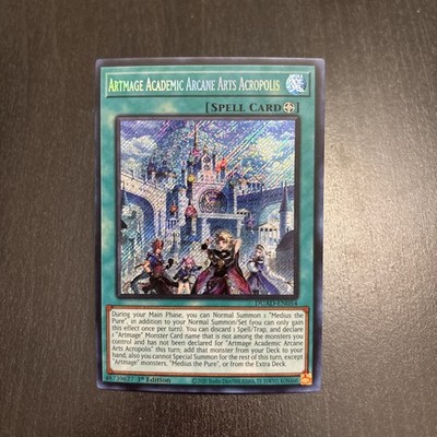Yu-Gi-Oh! Artmage Academic Arcane Arts Acropolis DUAD-EN054 Secret Rare 1st Ed