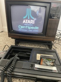 Colecovision Bundle Lot with 32 Coleco Games + Expansion w 12 Atari Games Tested