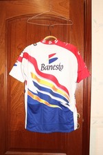 Nalini Banesto Maillot Cyclisme Homme Tg. 7 Man Shirt Sport