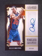 2012-13 Panini Timeless Treasures Allan Houston #44 Signatures Auto /99