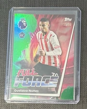 2025-26 Topps Premier League - Gustavo Nunes Full Force Green /99 RC #71