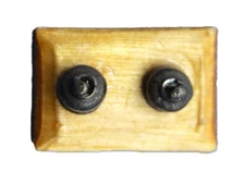 Dolls House Traditional Double Light Switch DIY Fittings Hardware 1:12 Accessory