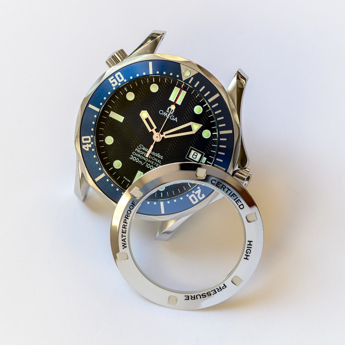 Spiralwinder Watch Parts Sapphire Exhibition Caseback for