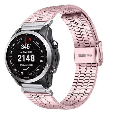 Quickfit Metall Armband Für Garmin Fenix 8 7 7X 6 6X Pro Epix Pro 5 5X Plus S60