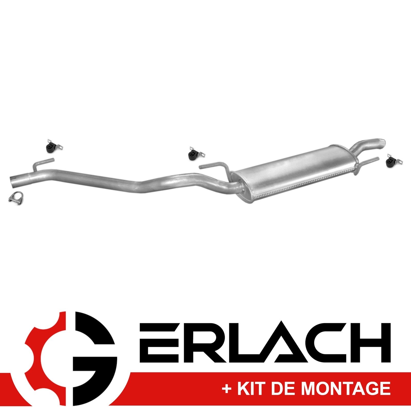 Silencieux arrière VW Golf III 1.6 pot échappement de rechange pour Golf IV 1.8