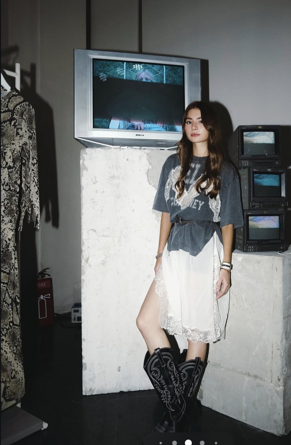 H&M 2026 Stella McCartney Lace Trimmed T Shirt Dress Uk Size Small Sold Out image 3