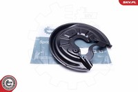 Hinterachse Rechts Esen SKV 57SKV612 Spritzblech, Bremsscheibe FüR Audi,Seat,Sko