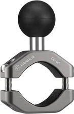 FANAUE Handlebar Clamp Mount U-Bolt Base with B Size 1" Ball for 0.85" to 1.14"