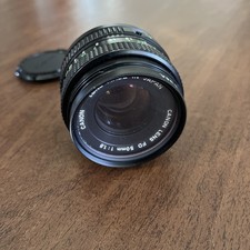Vintage Canon FD 50mm f/1.8 S.C. Manual Focus Standard Lens Made in Japan