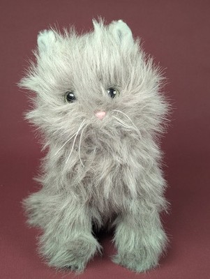 graue Katze  PETS2 Cuddle  Penny   Stofftier Plüschtier TCC Kuscheltier Kater