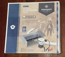 New Stansport 584 Sluice Box Header & 12V Recirculating Pump 1200gph Gold Pan