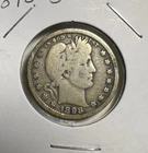 1898 S Barber Quarter