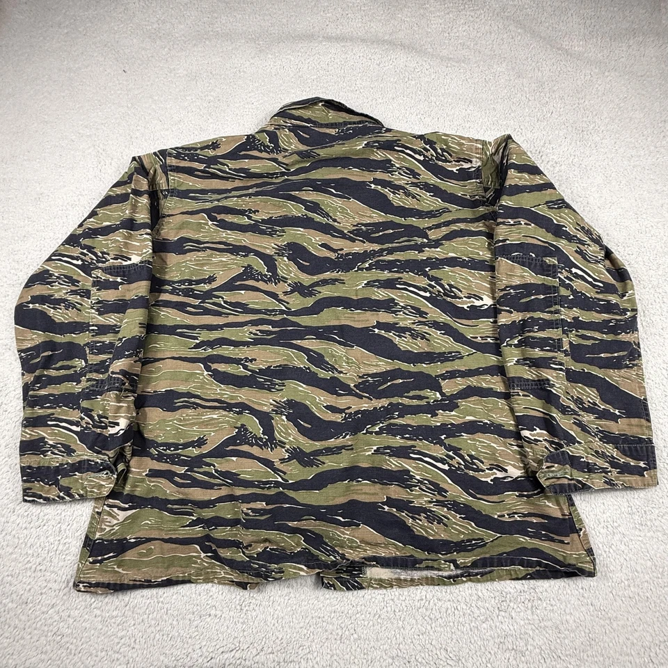 Propper Jacket Mens 2XL Tiger Stripe Camo BDU Combat Shirt Ripstop - Image 2 of 4