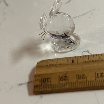 SWAROVSKI Clear Crystal “Replica Mouse,” 7606 000 001, | eBay